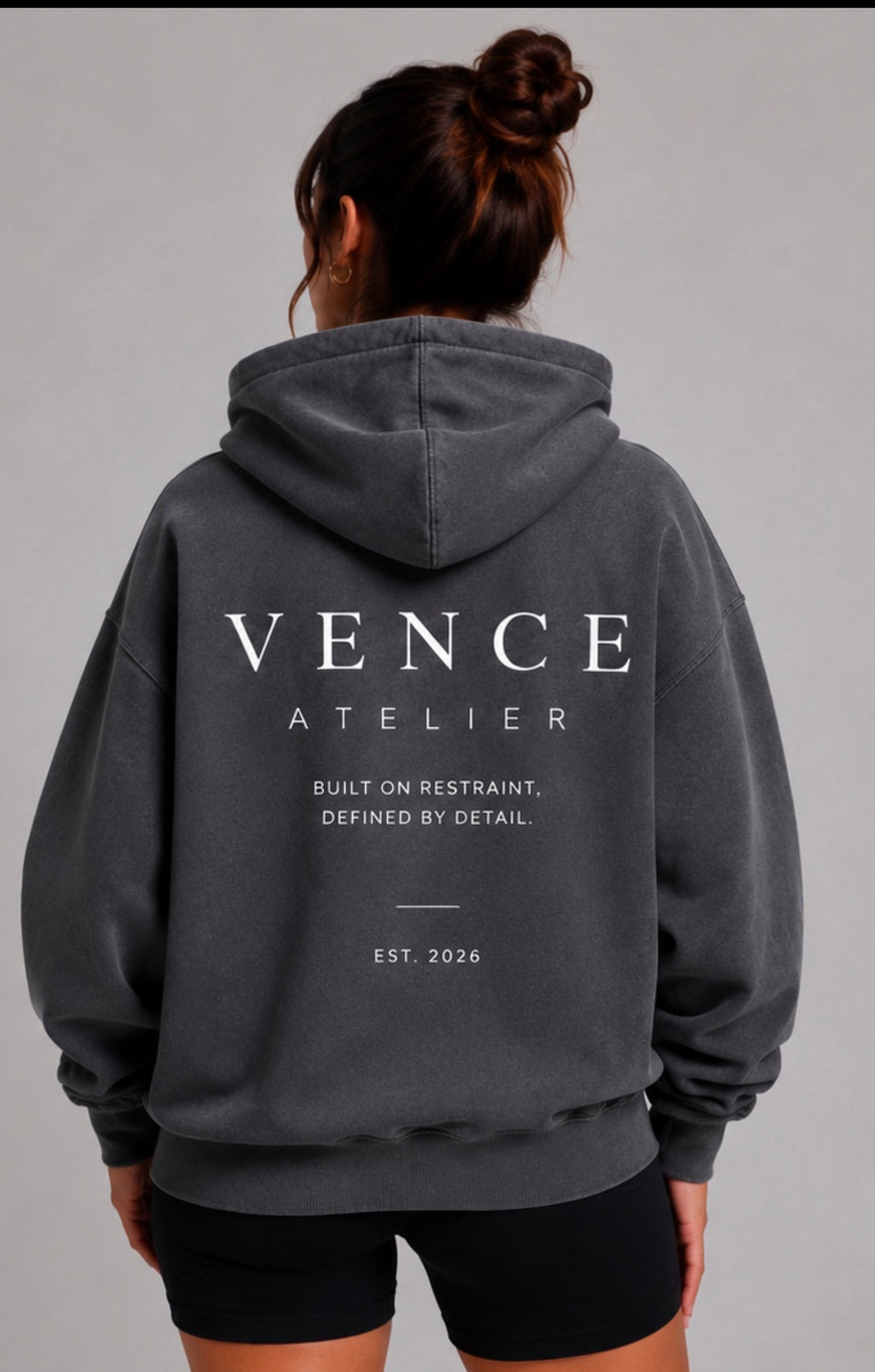 Washed Dark Hoodie