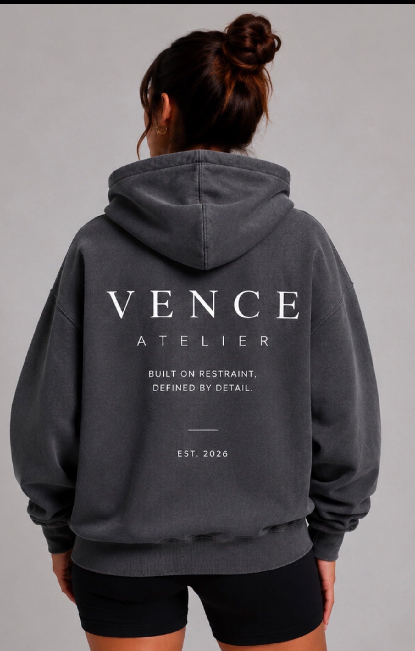 Washed Dark Hoodie