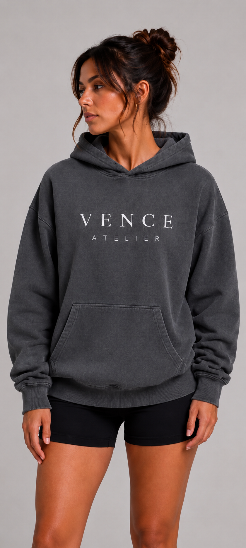 Washed Dark Hoodie